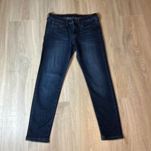 Banana Republic Woman’s size 2P dark washed skinny jeans